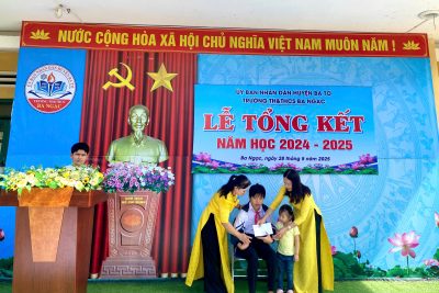Trường TH&THCS Ba Ngạc Long Trọng Tổ Chức Lễ Tổng Kết Năm Học 2024–2025